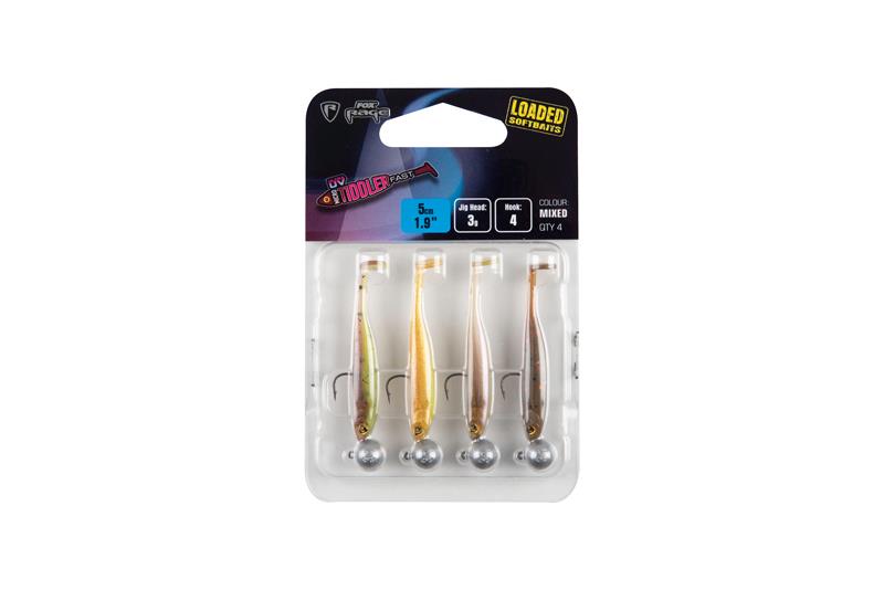 Fox Rage Micro Tiddler Fast Mixed UV Color Pack chargé 