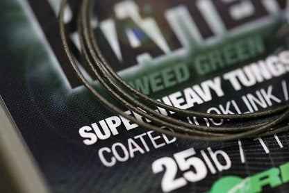 Korda Dark Matter Tungsten Coated Hooklink 25lb Weed