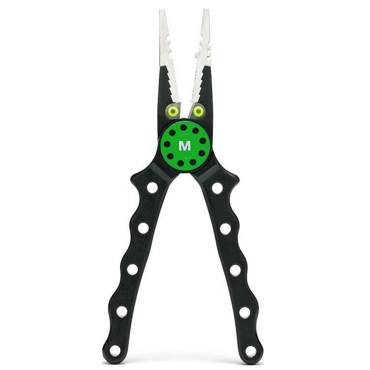 Mustad 6.5" Aluminium Fishing Plier Green