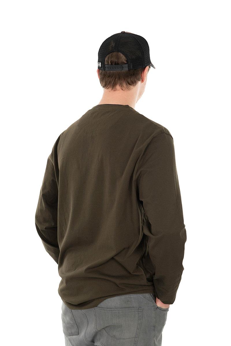 Fox Khaki / Camo Long Sleeve T-Shirt - XL