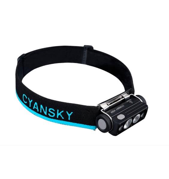 Cyansky Triple Output Headlamp 1400 Lumens 170m