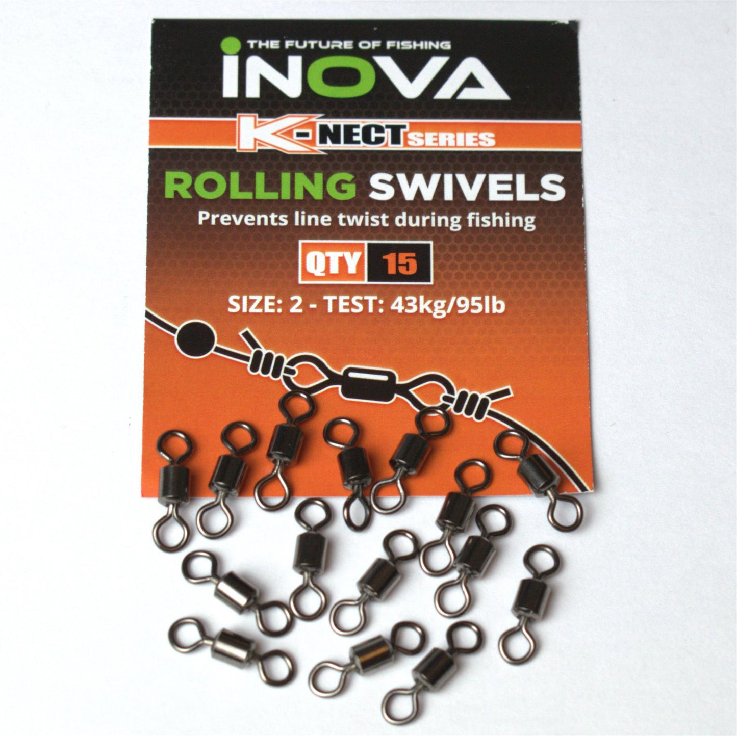 Inova Rolling Swivels Size 2