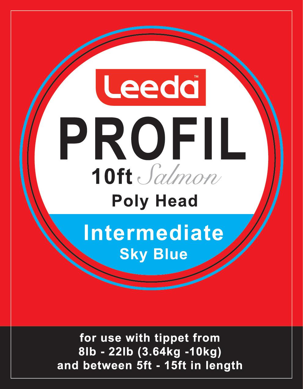 Leeda Polyhead Salmon 10ft Intermediate 1.5IPS