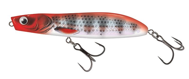 Salmo Rattlin Stick Floating 11cm Red Head Striper