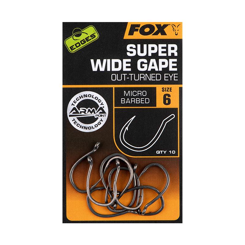 Fox Edges Armapoint Super Wide Gape (œil tourné vers l'extérieur)