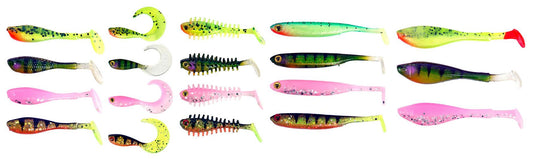 Fox Rage UV Micro Lures Mixed Colour Packs