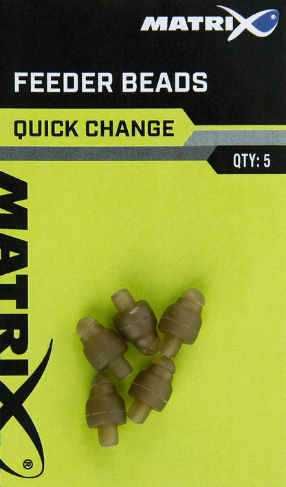 Fox Matrix Quick Change Feeder Beads x 5