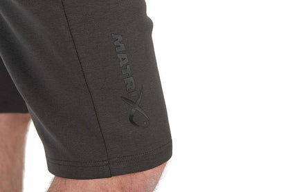 Matrix Jogger Shorts Grau/Limette (Black Edition)
