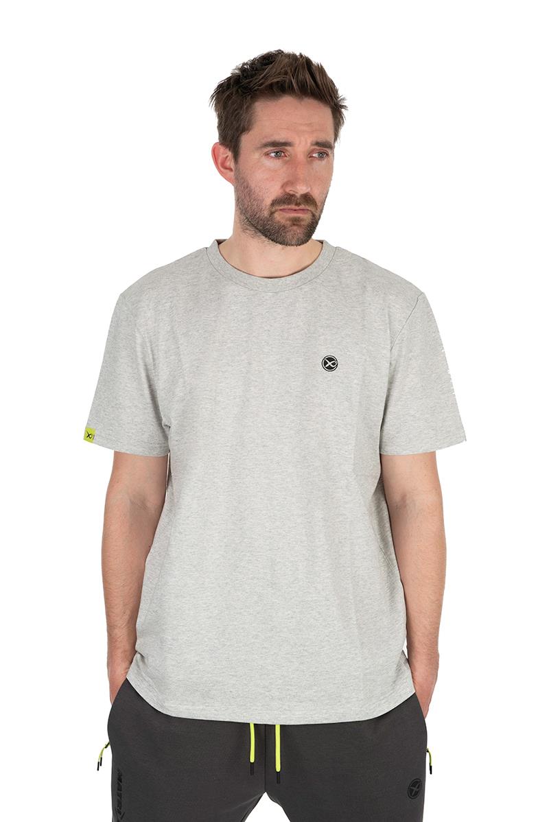 T-Shirt Matrix Grand Logo Gris Chiné