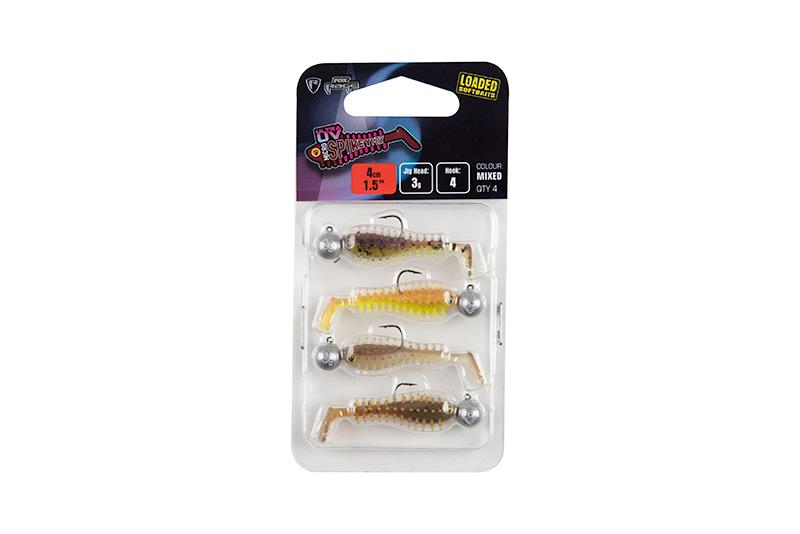 Fox Rage Micro Spikey Fry Pack de couleurs UV mélangées chargé 