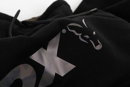 Sweat à capuche camouflage noir Fox