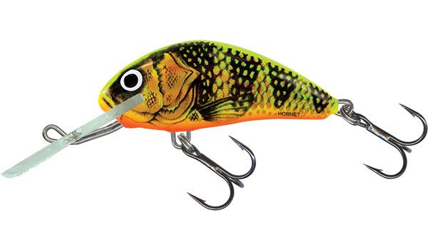 Salmo Hornet Sinking Gold Fluo Perch 6cm 