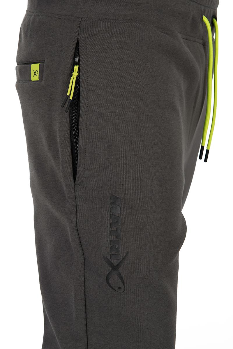 Pantalon de jogging Matrix Gris/Lime (Black Edition)