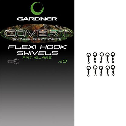Gardner Covert Flexi Hook Swivels