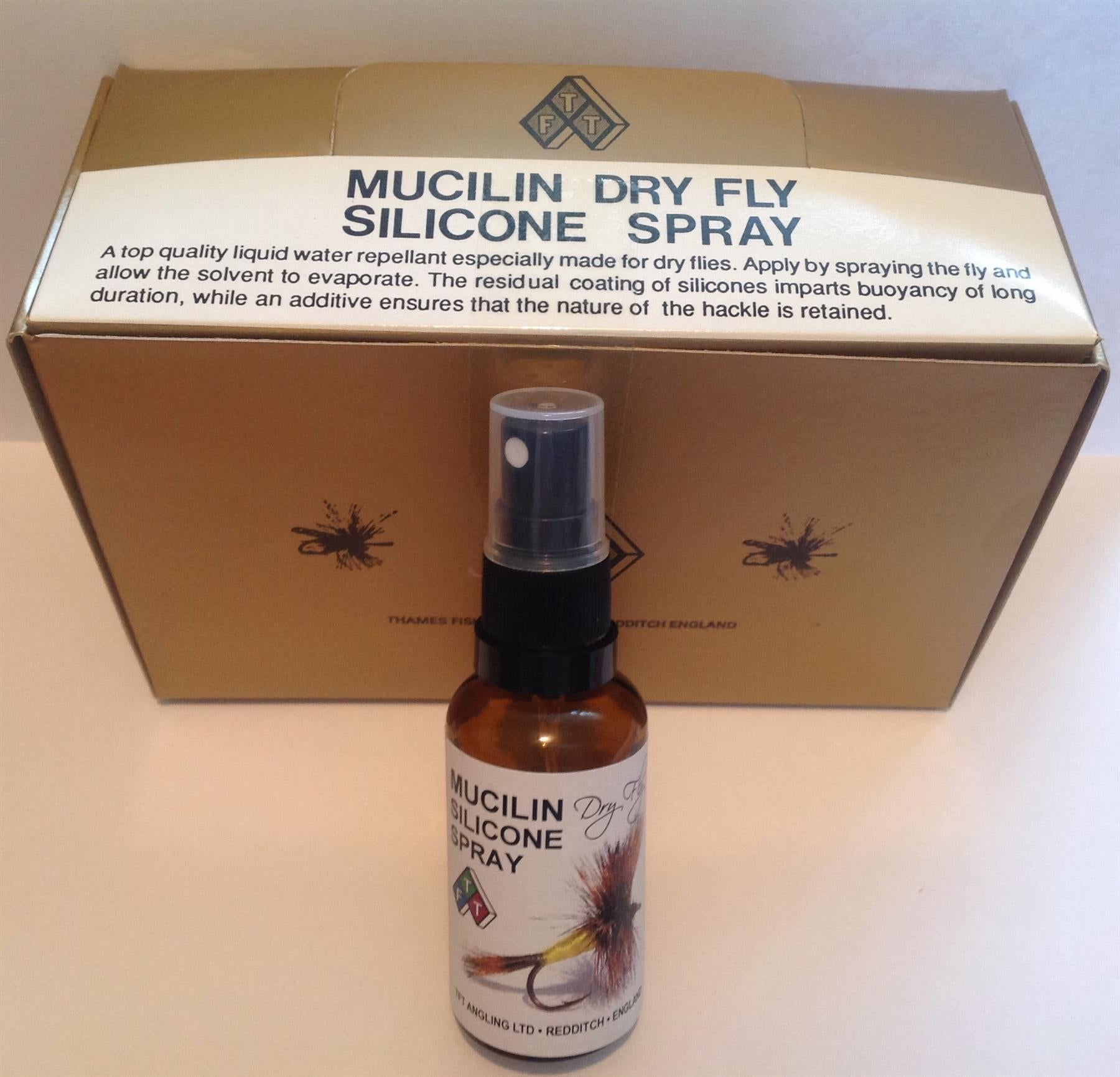 Mucilin Silicone Dry Fly Spray