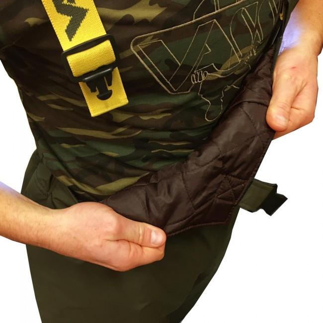 Vass-Tex Team Vass 175 Winter Bib & Brace Khaki