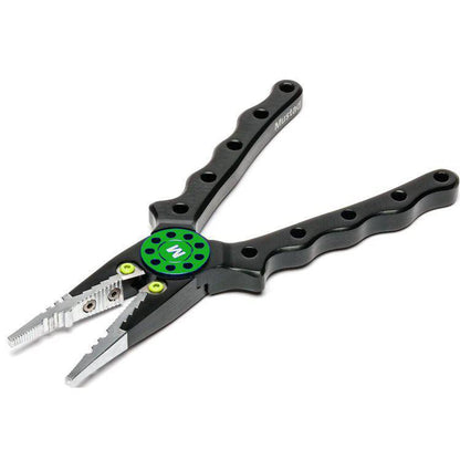 Mustad 6.5" Aluminium Fishing Plier Green