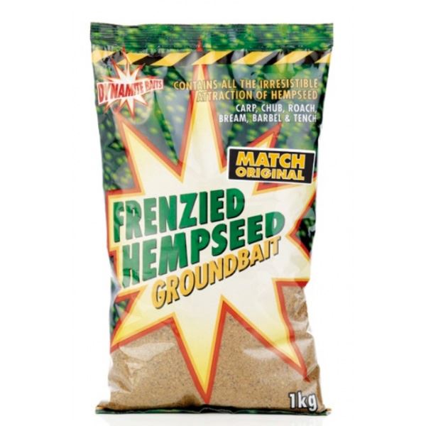 Dynamite Frenzied Hempseed Groundbait Specimen Mix