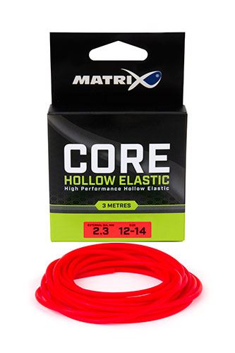 Fox Matrix Core Elastics 3m Size 12-14 (2.30mm) Red