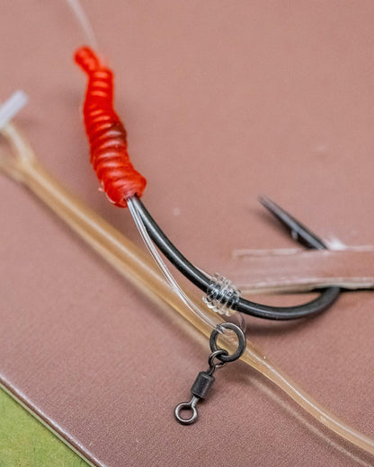 One More Cast All-In-1 Rig Fuzed Leader Leadclip D-Rig Micro Barbed