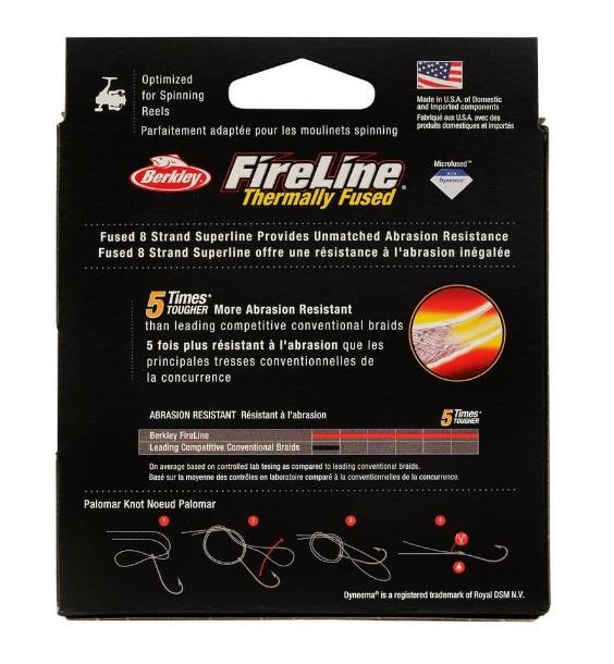 Fumée originale fondue Berkley Fireline 300 m 