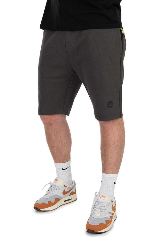 Matrix Jogger Shorts Grau/Limette (Black Edition)