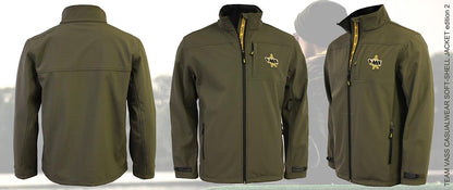 Team Vass Casual Softshell Jacket Edition 2 Khaki