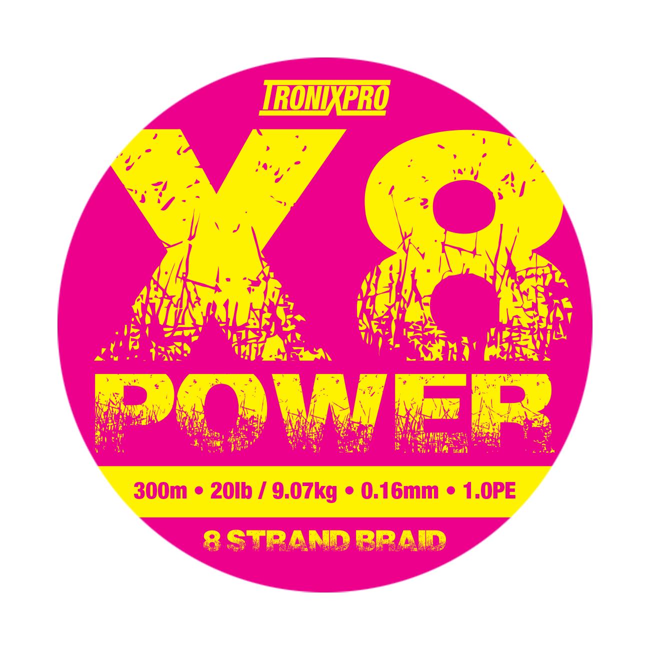 TronixPro X8 Power, Moosgrün, 300 m