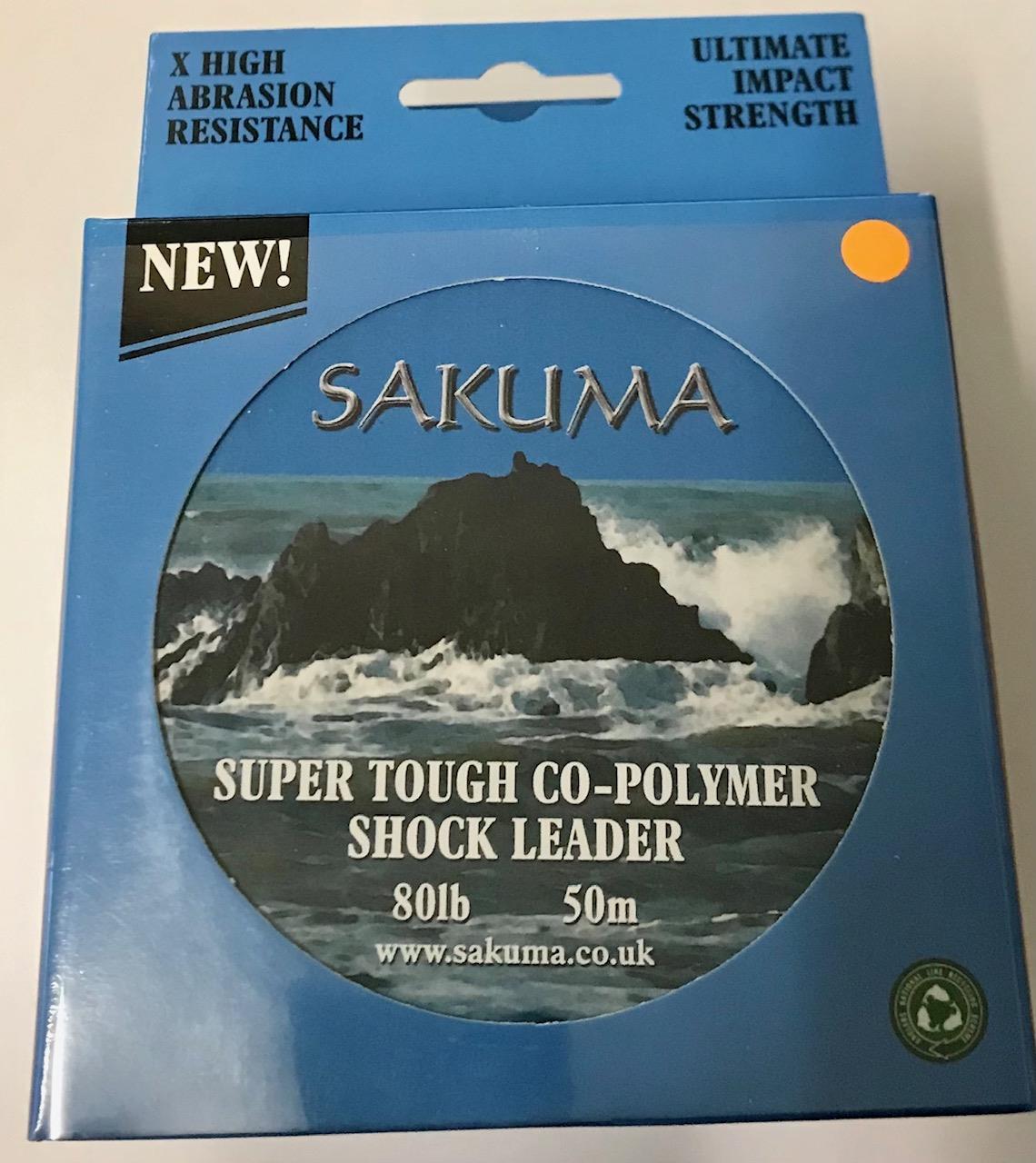 Sakuma Super Tough Co-Polymer Shock Leader