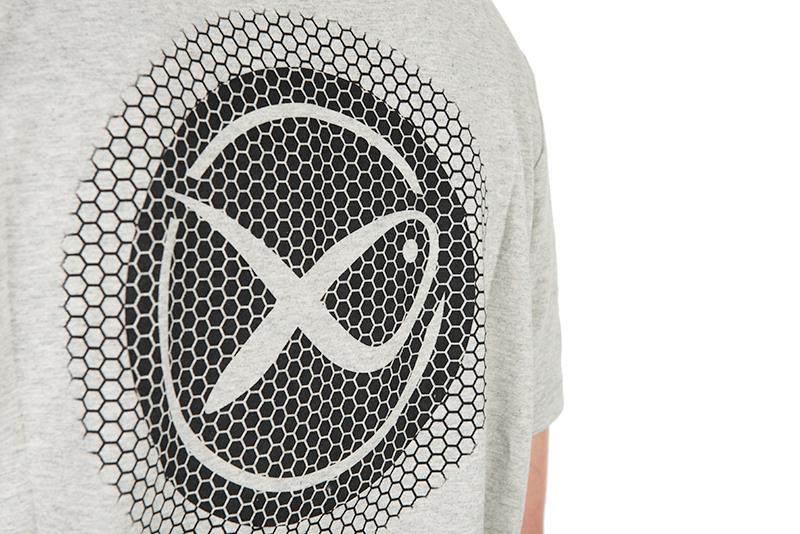 T-Shirt Matrix Grand Logo Gris Chiné