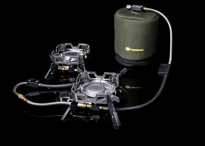 RidgeMonkey Quad Connect Stove Pro Mini Komplettset