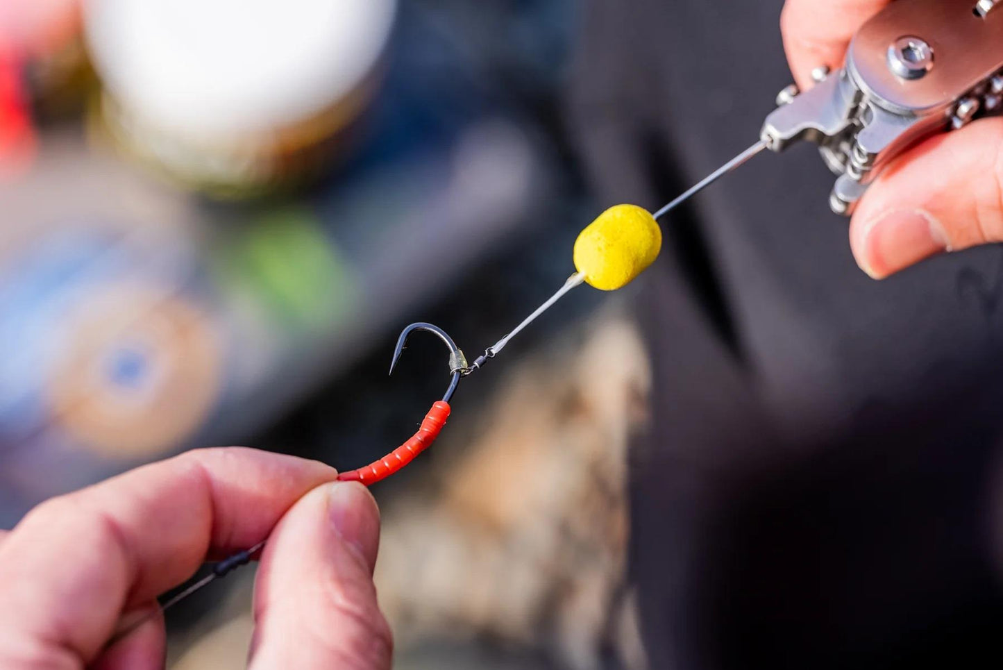 One More Cast All-In-1 Rig Fuzed Leader Solid Bag Rig Micro Barbed